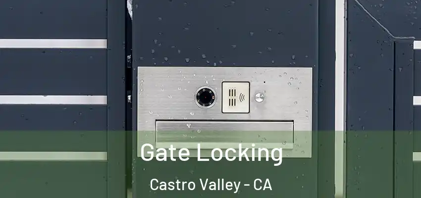  Gate Locking Castro Valley - CA