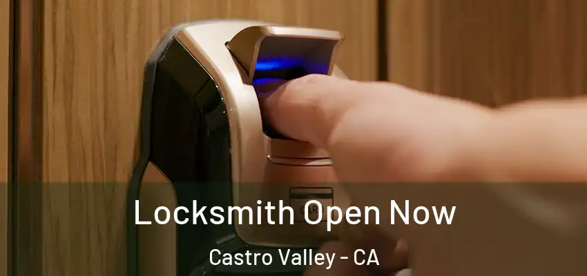 Locksmith Open Now Castro Valley - CA