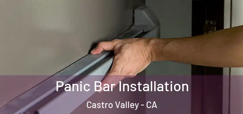  Panic Bar Installation Castro Valley - CA