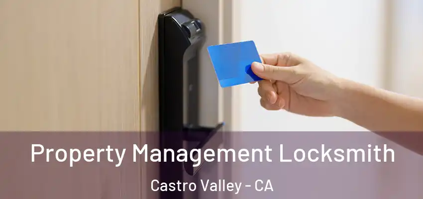 Property Management Locksmith Castro Valley - CA